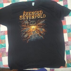 Avenged Sevenfold T-shirt 2XL good condition